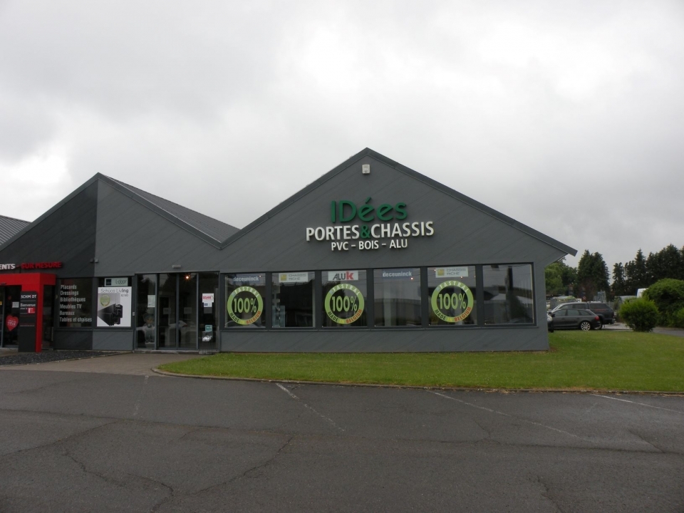 Showrooms idées châssis Gembloux