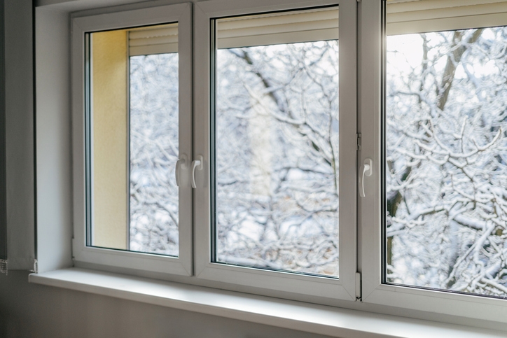 Châssis pvc blanc